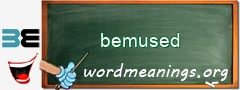 WordMeaning blackboard for bemused